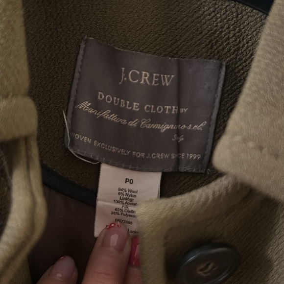 J. Crew Double Cloth Lady Coat - Picture 3 of 4